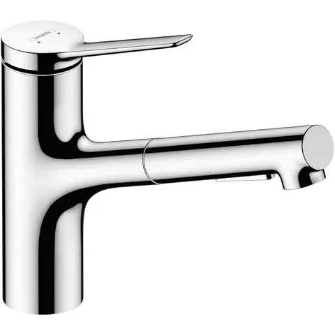 Смеситель для кухни 150, выдвижной излив, хром Hansgrohe Zesis M33 74800000