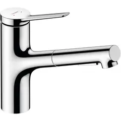 Смеситель для кухни 150, выдвижной излив, хром Hansgrohe Zesis M33 74800000