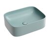 Ceramica Nova Element CN6052MLG Умывальник чаша накладная прямоугольная, 50.5x38, цвет: зеленый матовый