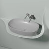 Ceramica Nova Element CN6049MSG Умывальник чаша накладная овальная, 60x38, цвет: серый матовый