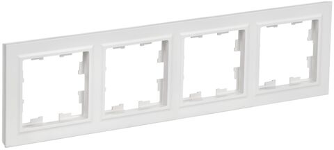 BRITE Рамка 4-мест. РУ-4-БрАБ а/б IEK