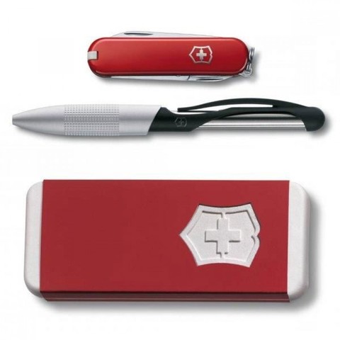 Набор подарочный Victorinox 4.4331.2 (Нож Victorinox Spartan 1.3603 + Ручка шариковая Cabrio Pen) - Wenger-Victorinox.Ru