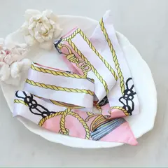 Твилли (шарф) нежно-розовый, 85*4 см, ПТ013