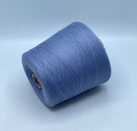 Бобинная пряжа,Cotton combed, 1693м. 100%Хлопок, Светло-сизый(891), 39312