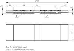 Бруски для заточки конькобежных коньков