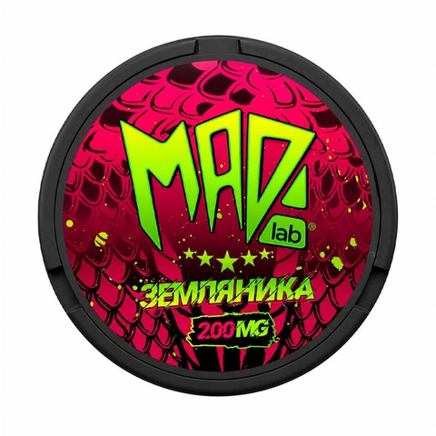 Снюс MAD - Земляника 200mg