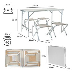 Купить набор туристической мебели Green Glade P749