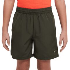 Детские теннисные шорты Nike Dri-Fit Multi+ Training Shorts - cargo khaki/white