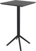 Стол пластиковый барный складной Siesta Contract Sky Folding Bar Table 60, черный