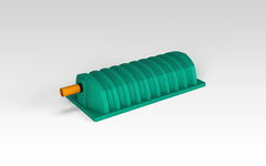 Тоннель дренажный "Росток" ЭкоПром(180x84x41см;зеленый) - арт.555805