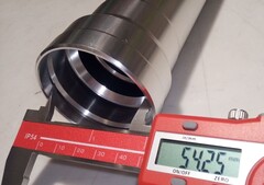 Внешний стакан пера вилки для Honda CBR 1000 RR 2004-2007. Серебристый