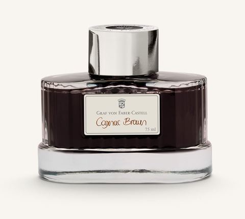 Флакон с чернилами Graf von Faber-Castell Cognac Brown 75 ml (141016)