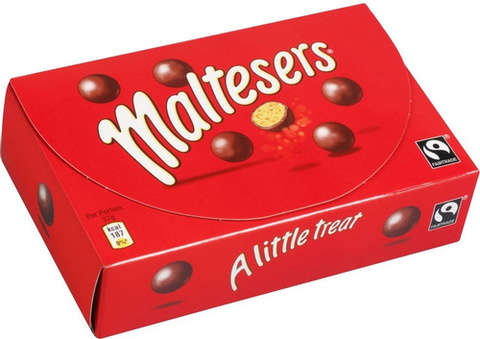 Maltesers Milk Chocolate Box в коробке 110 гр