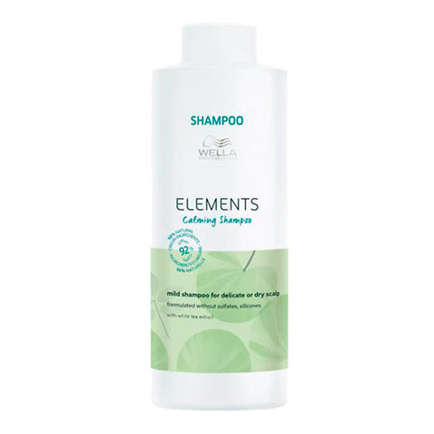 Wella Professionals Elements Calming Shampoo - Успокаивающий шампунь для чувствительной кожи головы