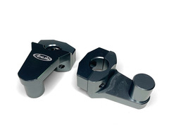 Проставки руля Arashi c 22 мм на 22 мм темно-серые