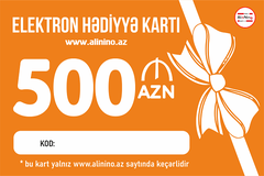 Elektron hədiyyə kartı  500 AZN