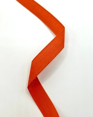 Киперная лента, цвет: оранжевый , ширина 17 мм