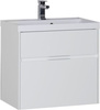 Aquanet 212835 Тумба с раковиной Aquanet Латина 70 белый (2 ящика) (212835)