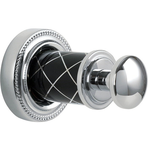 Boheme 10906-B-CR Крючок MURANO CHROME (черное)_Комплект