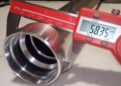 Внешний стакан пера вилки для Honda CBR 1000 RR 2004-2007. Серебристый