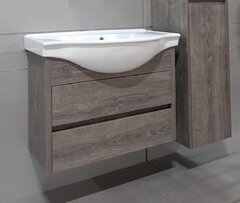 Aquanet 243668 Тумба Сидней 60 цв.дуб рошелье (раковина Аква) (243668) фото