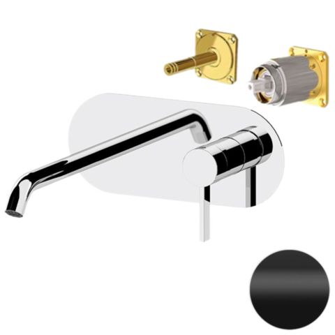 Remer MC15KBNO Смеситель для раковины Remer Metrica MC15KBNO, черный матовый