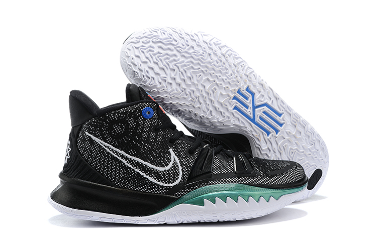kyrie 7 black and green