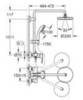 Душевая система со смесителем Grohe Tempesta 26244001