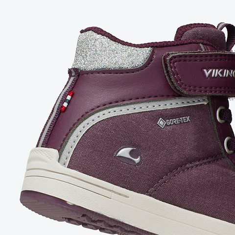 Демисезонные ботинки Viking Laila Mid GTX Plum