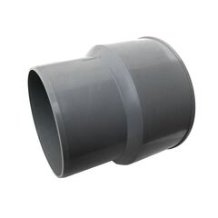 Переход (тапер) ПП (полипропилен) Дн 50 с гладкого конца ЧК (чугунная канализация) Дн 50