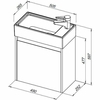 Aquanet 302521 Тумба с раковиной Nova Lite 50 1 дв. цв. дуб рустикальный (302521)