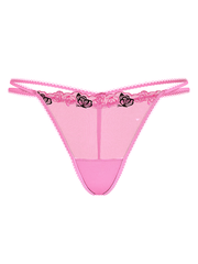 PINK STRAPPY ТРУСИКИ ТАНГА