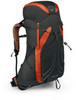 Картинка рюкзак туристический Osprey Exos 38 Blaze Black - 1