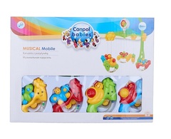 Карусель музыкальная пластиковая - улитки, 0+ (стандарт)