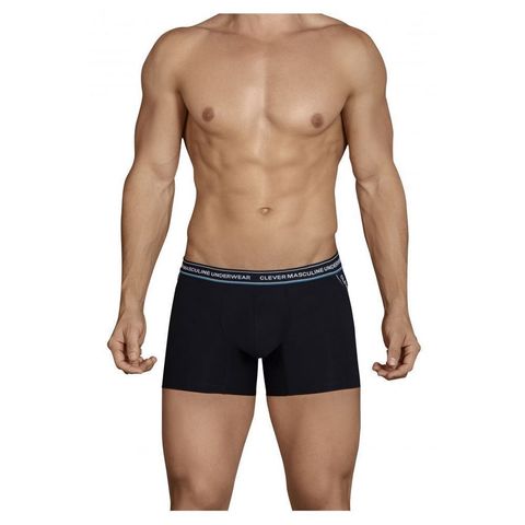 Мужские трусы боксеры черные Clever Kalderash Boxer 243911