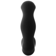 Черный вибромассажер простаты FantASStic Vibrating Prostate Massager - 11,3 см. - 