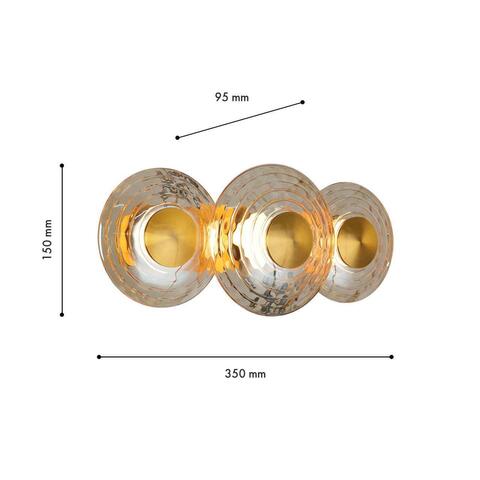 Настенный светодиодный светильник Favourite Claros 4641-3W