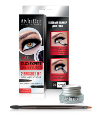 Alvin D`or P-11 Лайнер гелевый для глаз тон 01 black, DUO expert gel eyeliner