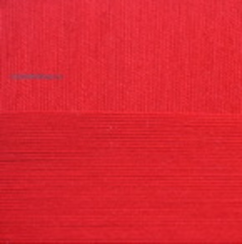 Пряжа Цветное кружево Красный 06 (Пехорка) купить в интернет-магазине