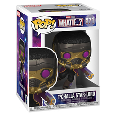 Фигурка Funko POP! Bobble Marvel What If T'Challa Star-Lord 55812 (56938)