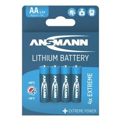 Батарейка литиевая АА/ANSMANN 1.5V - 4 шт
