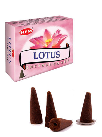 Индийские палочки HEM Lotus конус