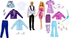 Кукла Барби и Кен, коллекционный набор с одеждой и аксессуарами
