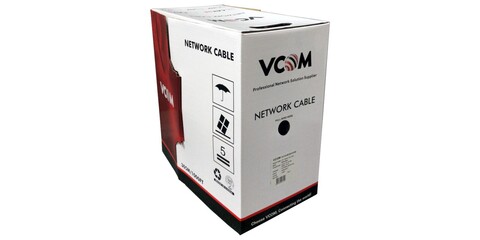 Кабель (м) OEM  UTP CAT5E 4pair 0.50CCA V COM (NC514-305) 305 метров, м - купить в компании MAKtorg