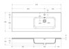 BelBagno KRAFT-1200-2C-1A-SO-RGB-R KRAFT База под раковину подвесная с двумя выкатн. ящиками одной распашн. дверц.правосторонн.RovereGalifaxBianco,1200x460x500,KRAFT-1200-2C-1A-SO-RGB-R