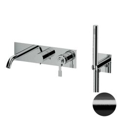 Remer Atelier AL53D2CFP Смеситель для ванны, черный брашированный хром фото
