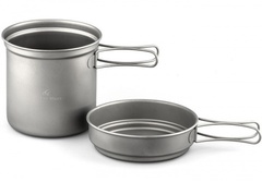 Набор титановой посуды на 1-3 человек HORIZON 4
