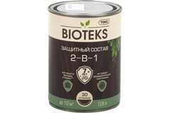 Антисептик Текс Bioteks лессирующий (2 в 1) бесцветный (0,8л) ПОД КОЛЛЕРОВКУ