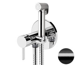 Remer Metrica MC65WCFP Гигиенический душ со смесителем, черный брашированный хром фото