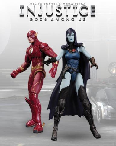 Injustice: The Flash & Raven Action Figure 3.75